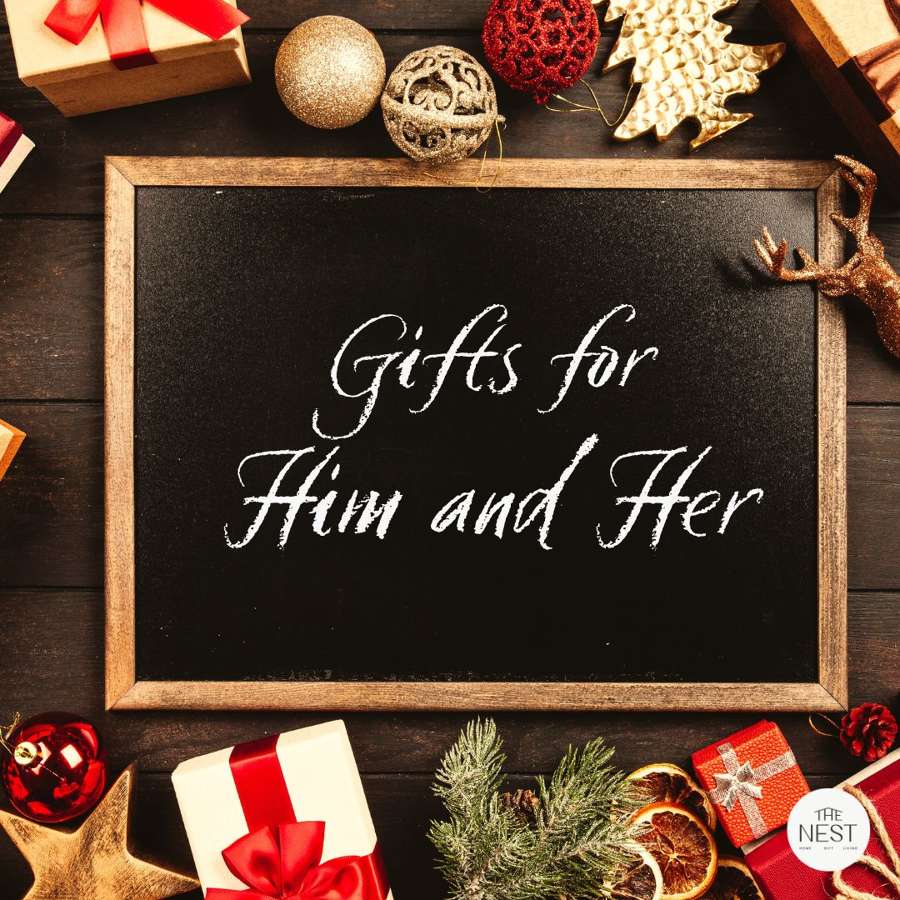 CHRISTMAS GIFT IDEAS FOR HIM AND HER