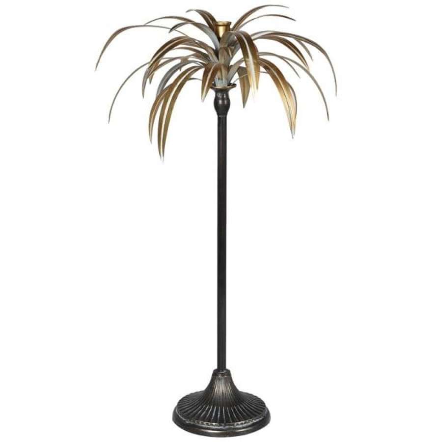 Large Palm Candleholder