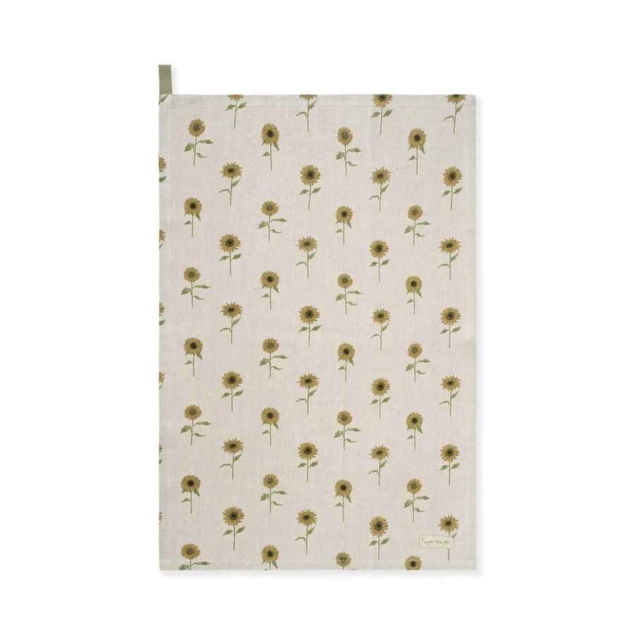 Sophie Allport - Sunflower Linen Tea Towel