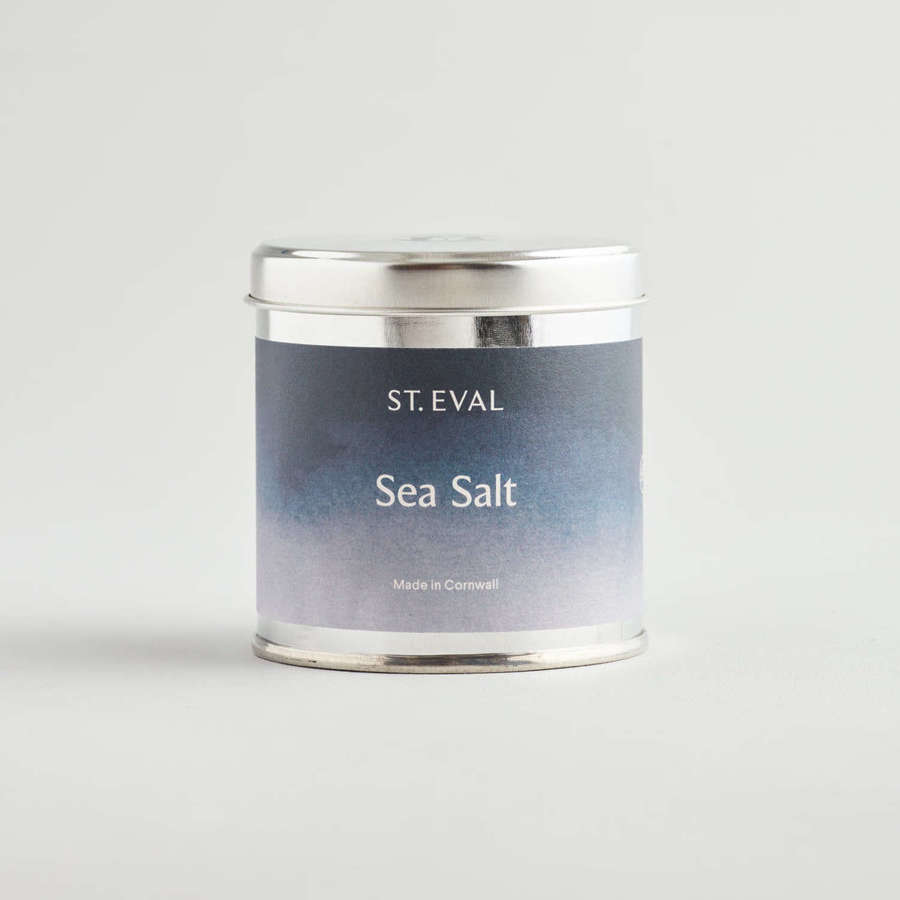 St Eval - Sea Salt, Coastal Scented Tin Candle